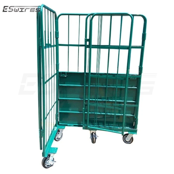 steel cage trolley  fold