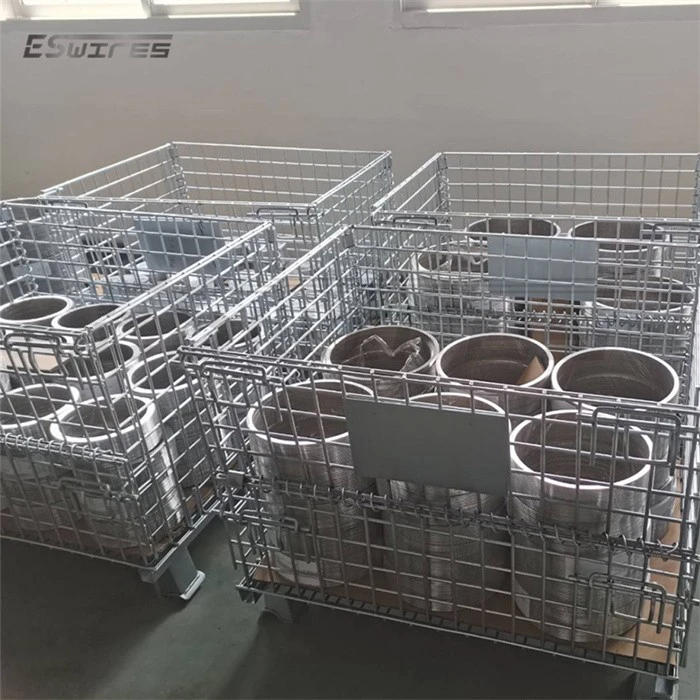 Heavy-duty Rigid Wire Mesh Container